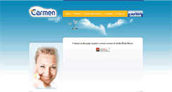 Desktop Screenshot of carmentissues.com